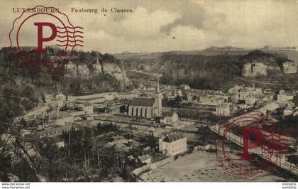 LUXEMBOURG  FAUBOURG DE CLAUSEN  LUXEMBURG LUXEMBURGO LUXEMBOURG