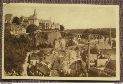 Luxembourg - Faubourg du Grund et Ville Haute / De voorstad Grund en de Hooge Stad