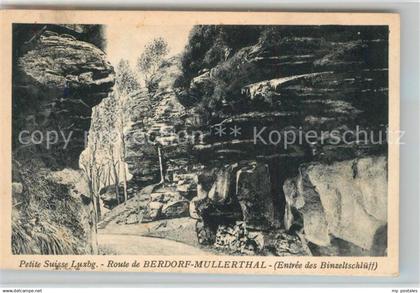 Berdorf Echternach Route de Berdorf a Mullerthal Petite Suisse Luxembourgeoise