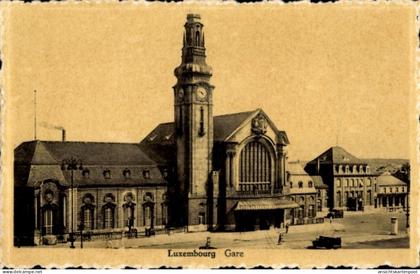 CPA Luxemburg Stadt, Bahnhof