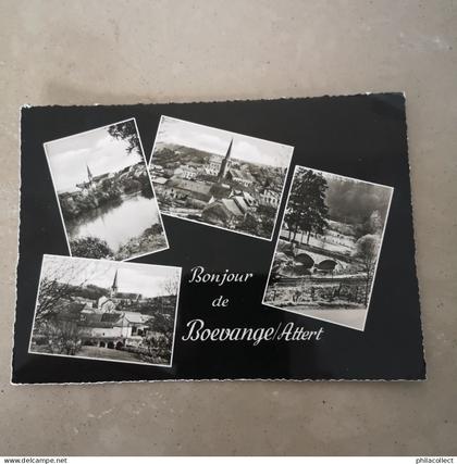G-D. Luxembourg - Boevange /Attert   // 15 x 10.5  cm /  Bonjour de - Multi View  1962