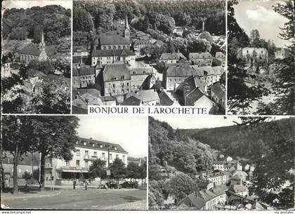 Larochette Luxembourg Panorama mit Teilansichten