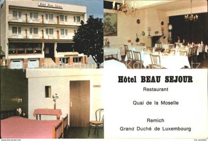 Remich Hotel Restaurant Beau Sejour