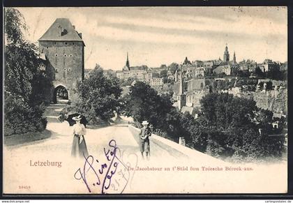AK Letzeburg, De Jacobstour an t`Städ fum Tréesche Béreck aus