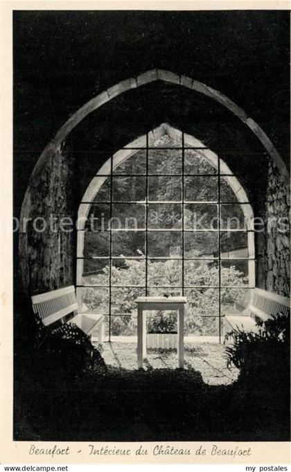 Beaufort Befort Luxembourg Interieur du Chateau de Beaufort