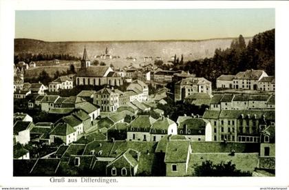 CPA Differdange Differdingen Luxembourg, Totale