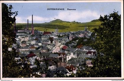 CPA Differdange Differdingen Luxemburg, Panorama