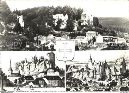 Larochette Luxembourg Ruines Chateau Verlorenkost Justice