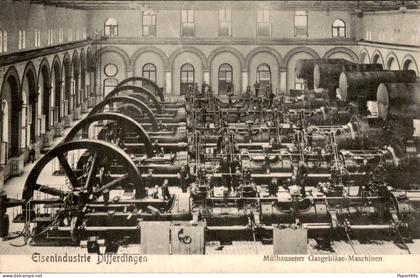 Luxemburg Luxembourg - Differdingen - Mülhausener Gasgebläse-Maschinen