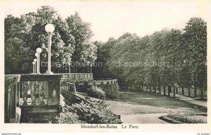 Mondorf-les-Bains Bad Mondorf Luxembourg Parc Laterne Balustrade Allee Baeume Ku