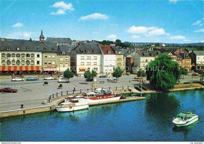 Remich Luxembourg Esplanade et Moselle