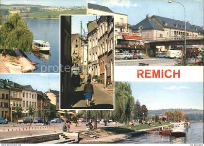 Remich Ortspartie und Partie am See