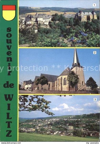 Wiltz Luxembourg Eglise Teilansichten