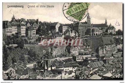 CPA Luxembourg Grund et Ville Haute