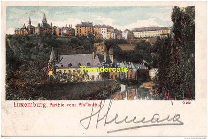 CPA LUXEMBOURG LUXEMBURG PARTHIE VOM PFAFFENTHAL