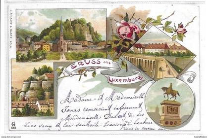 Luxembourg - Gruss aus Luxemburg.....