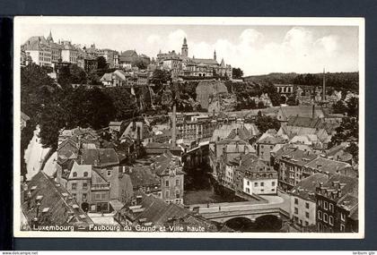 AK Luxemburg-Stadt Blick auf Grund- und Oberstadt 1931 gebraucht #HE604