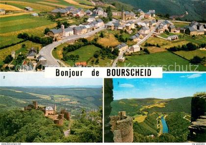 Bourscheid Luxembourg Fliegeraufnahme Chateau Plage