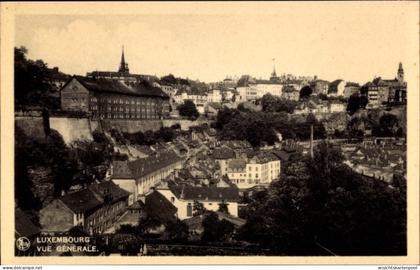 CPA Luxemburg, Vue générale, Totalansicht der Stadt