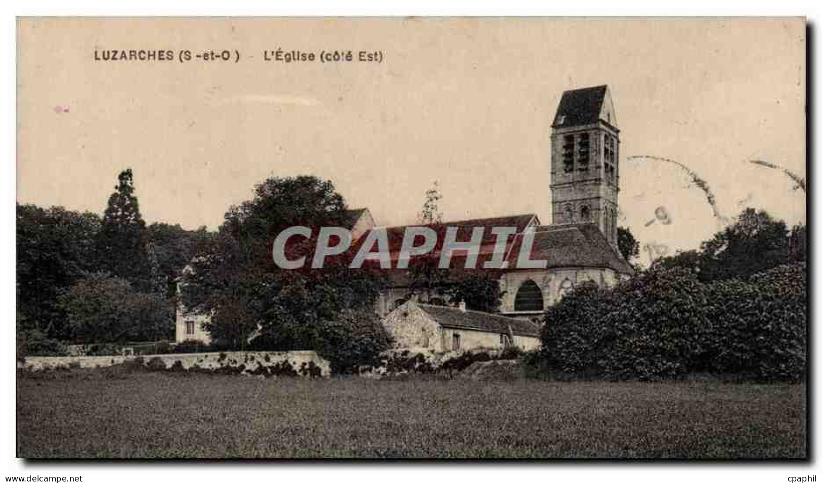 Luzarches - L Eglise CPA