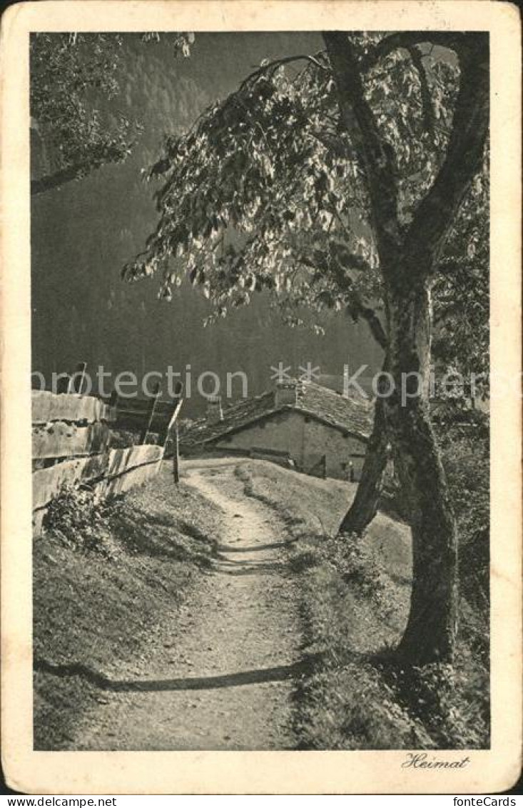 Luzein Dorfmotiv