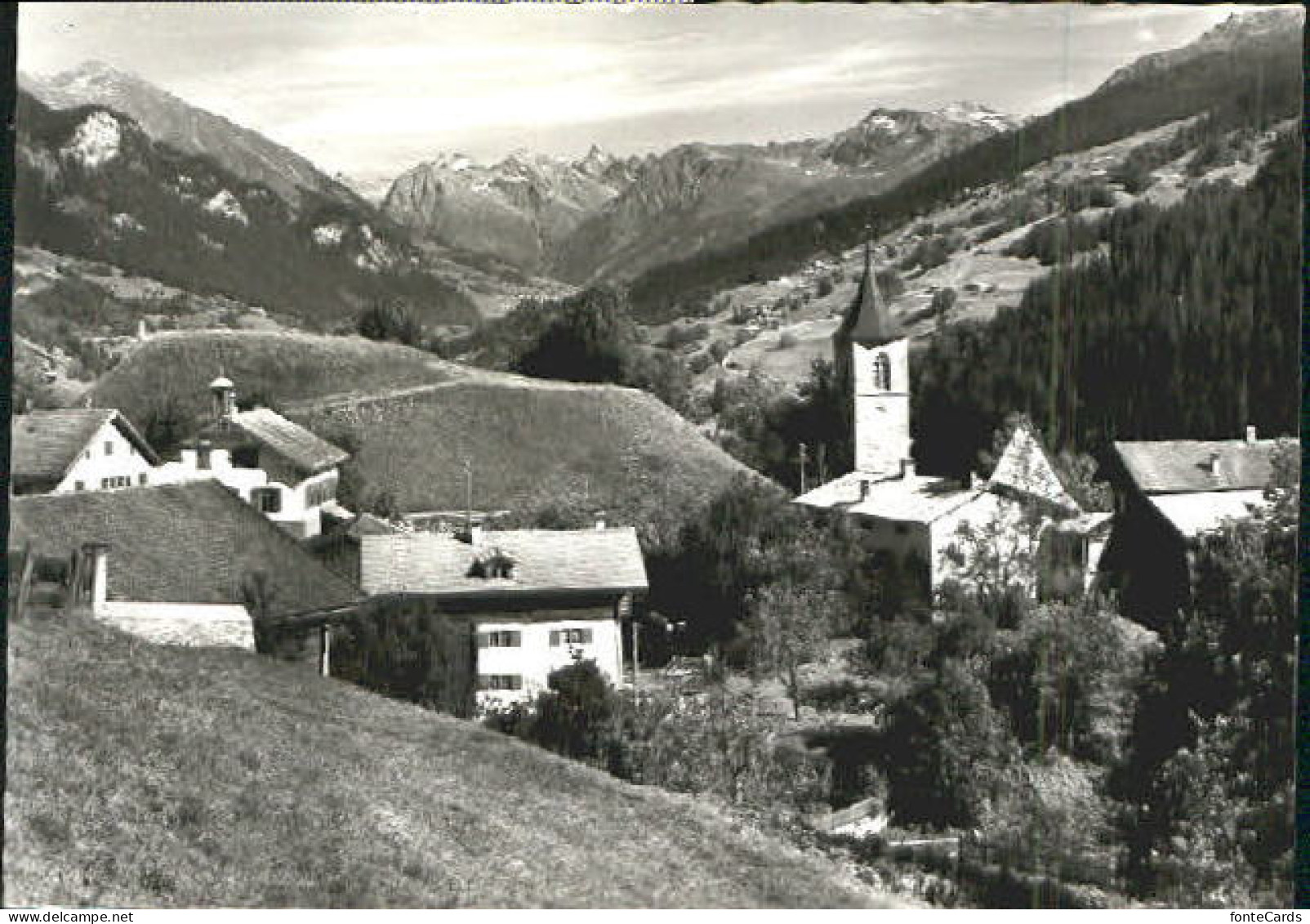 Luzein Graubuenden Silvrettagruppe x 1968