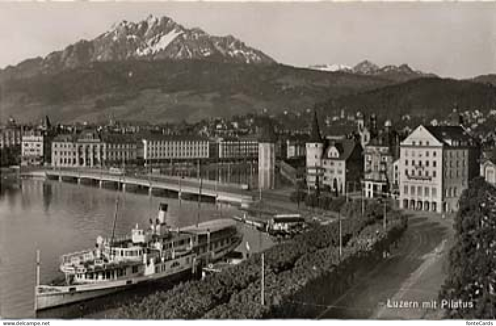 Luzern LU Dampfer Luzern in Luzern