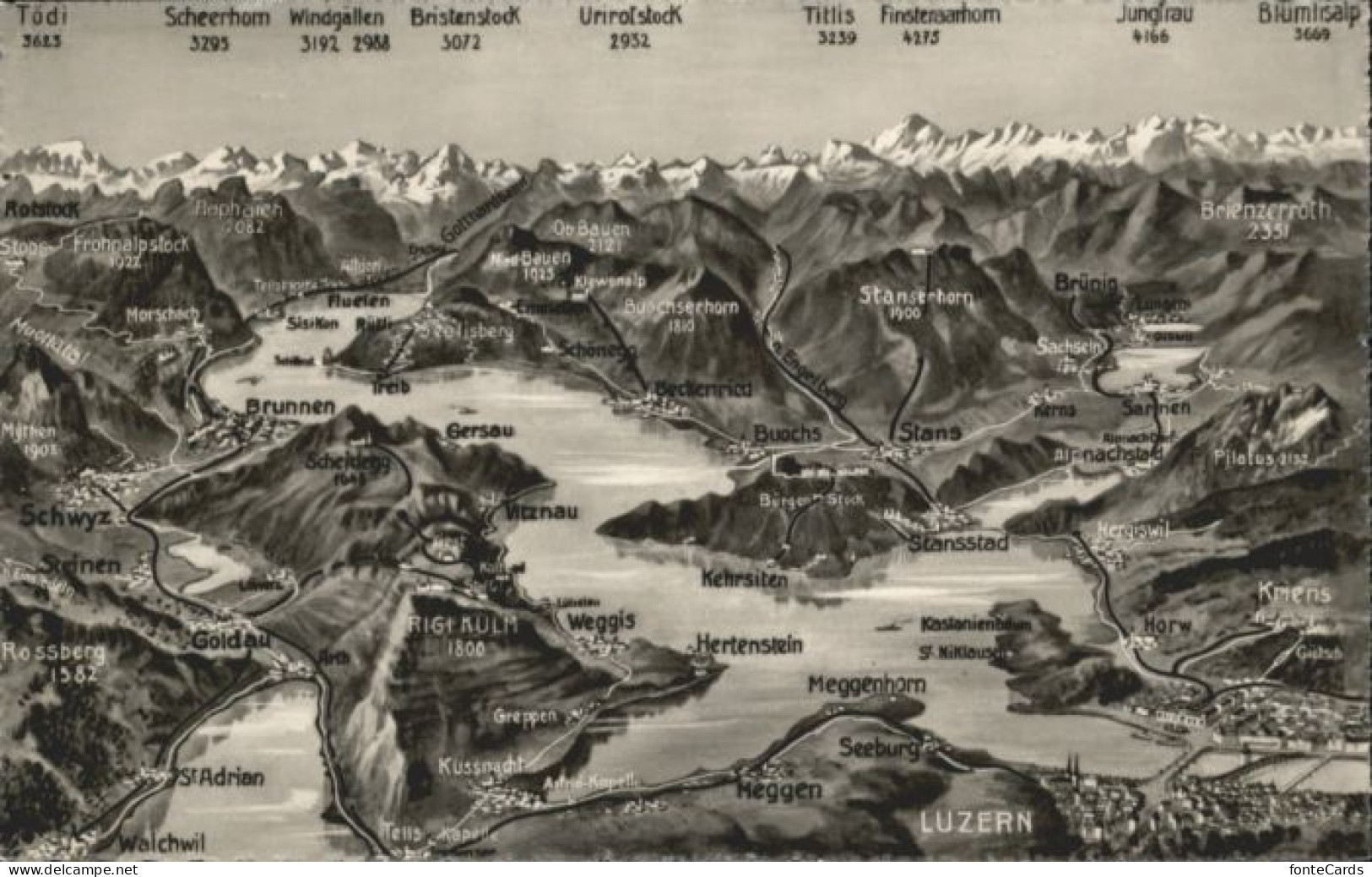 Luzern LU Luzern Fliegeraufnahme