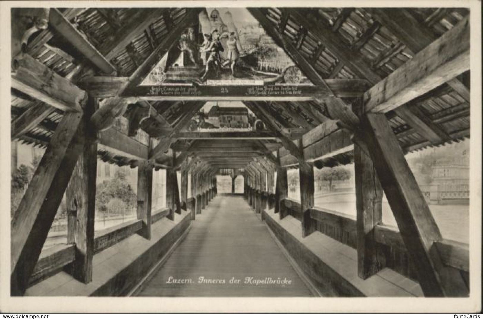 Luzern LU Luzern Kapellbruecke