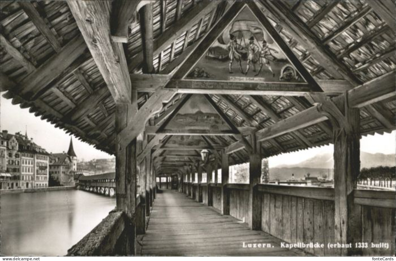 Luzern LU Luzern Kapellbruecke