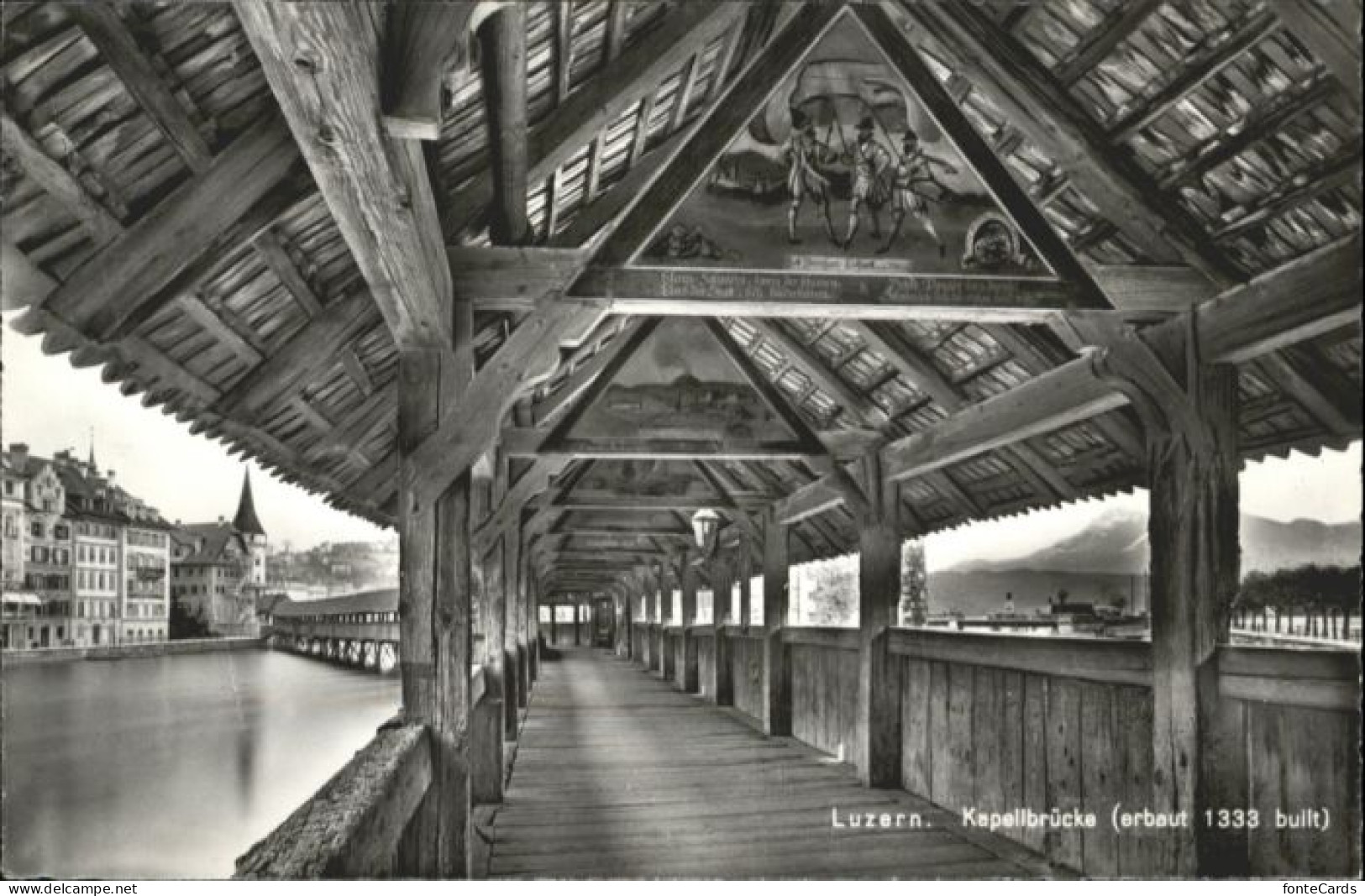 Luzern LU Luzern Kapellbruecke