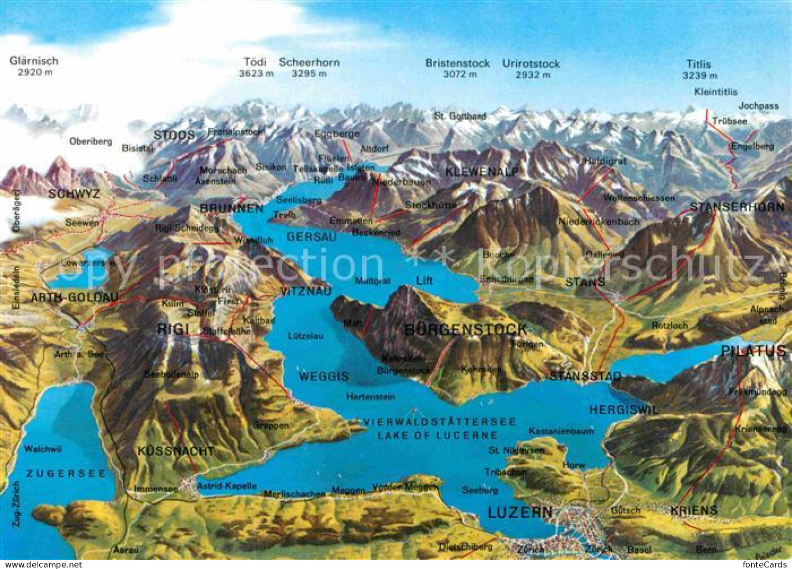 Luzern LU Weggis Hergiswil Kriens