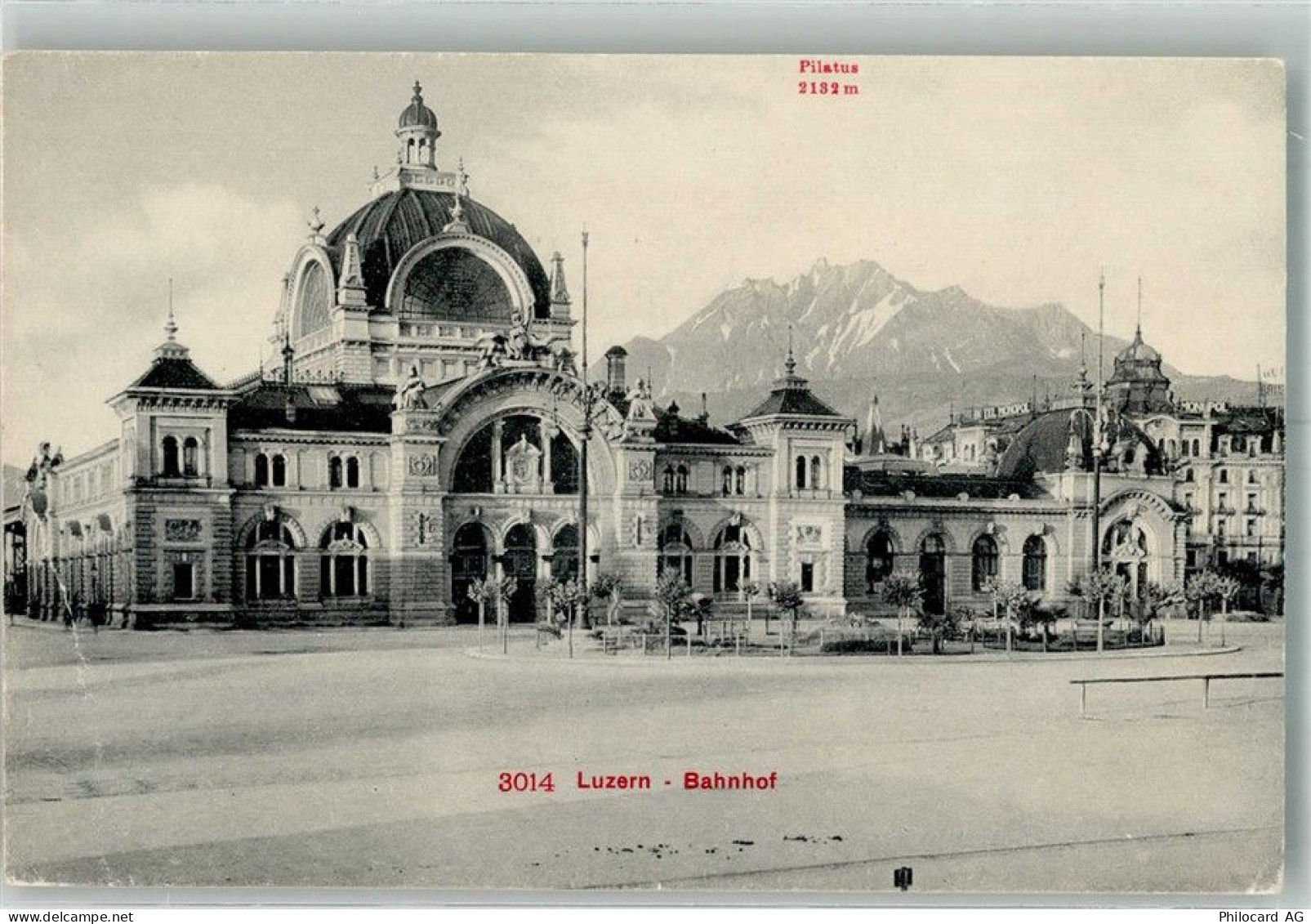 Luzern Lucerne Bahnhof Bahnhof Schweiz Foto AK - 38219053