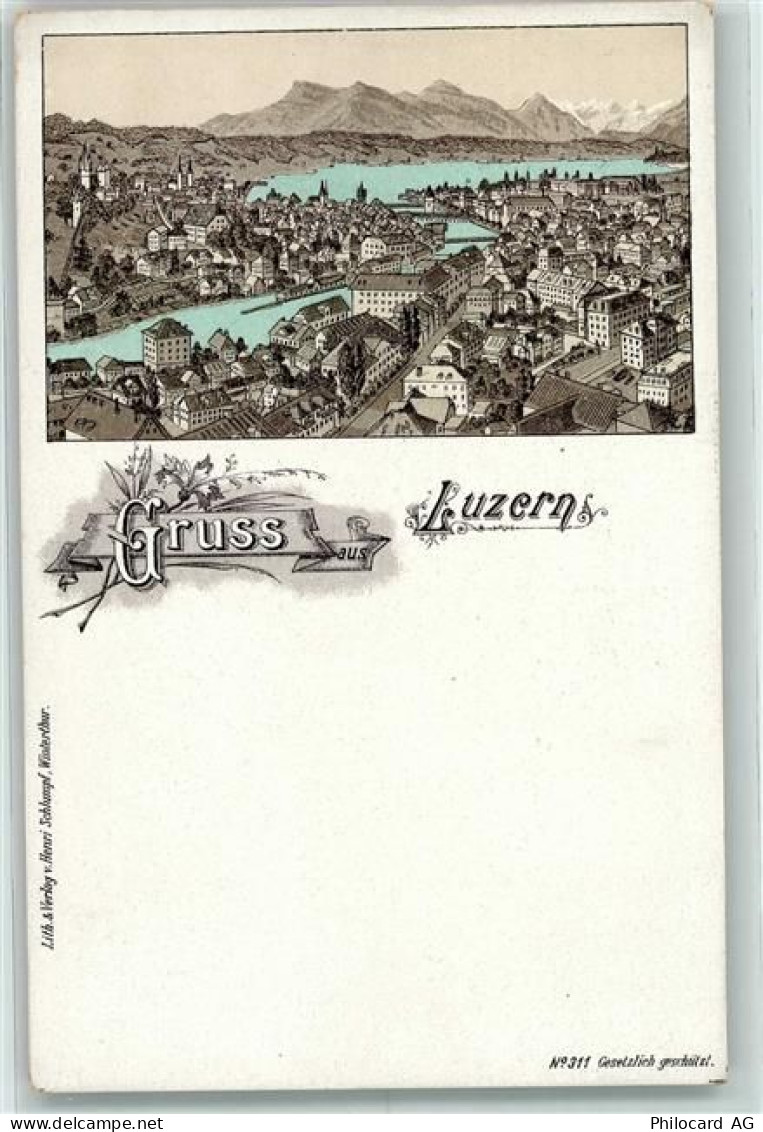 Luzern Lucerne Schlumpf - 13224092