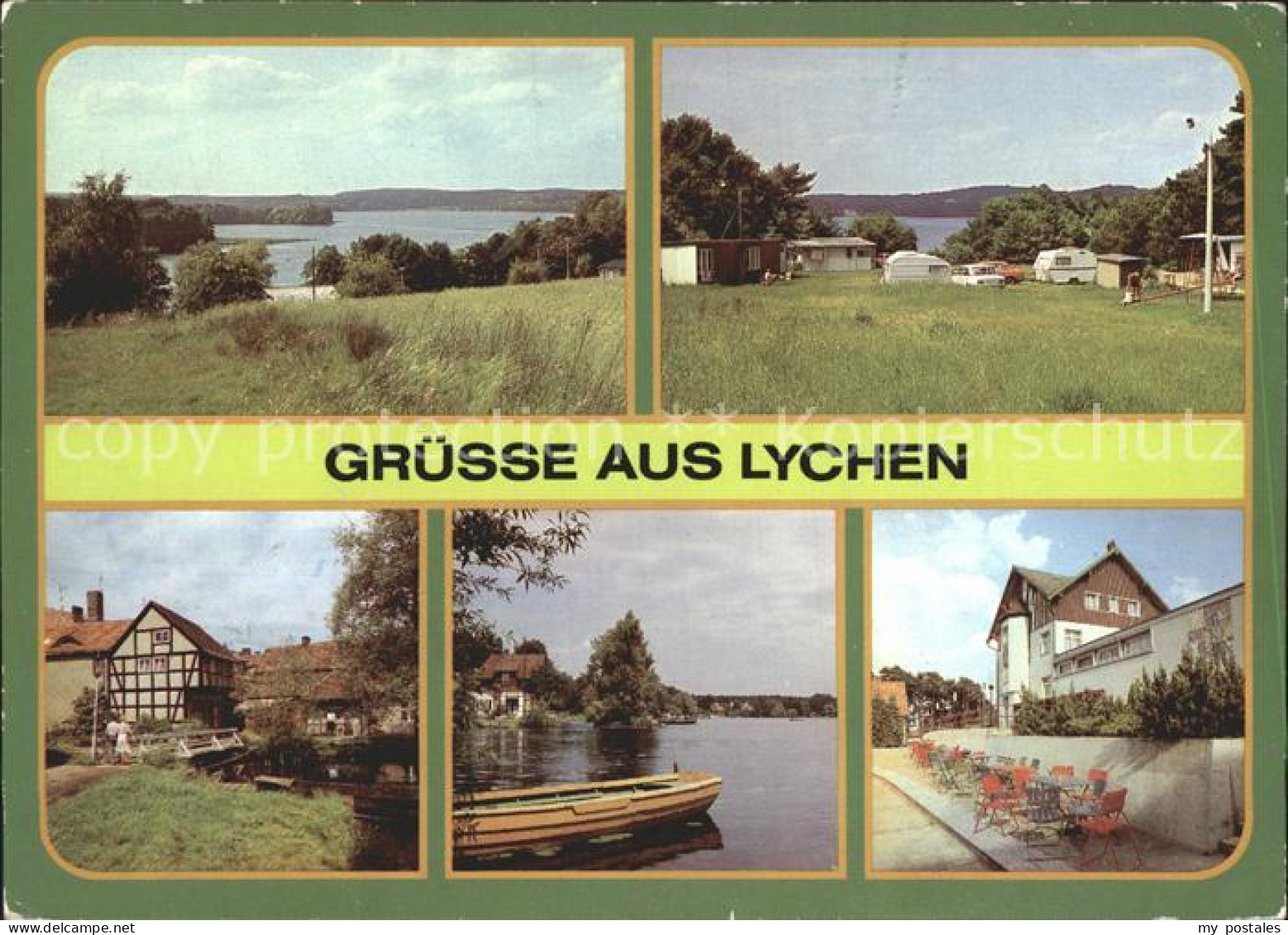 Lychen Campingplatz Malerwinkel Oberpfuhlsee