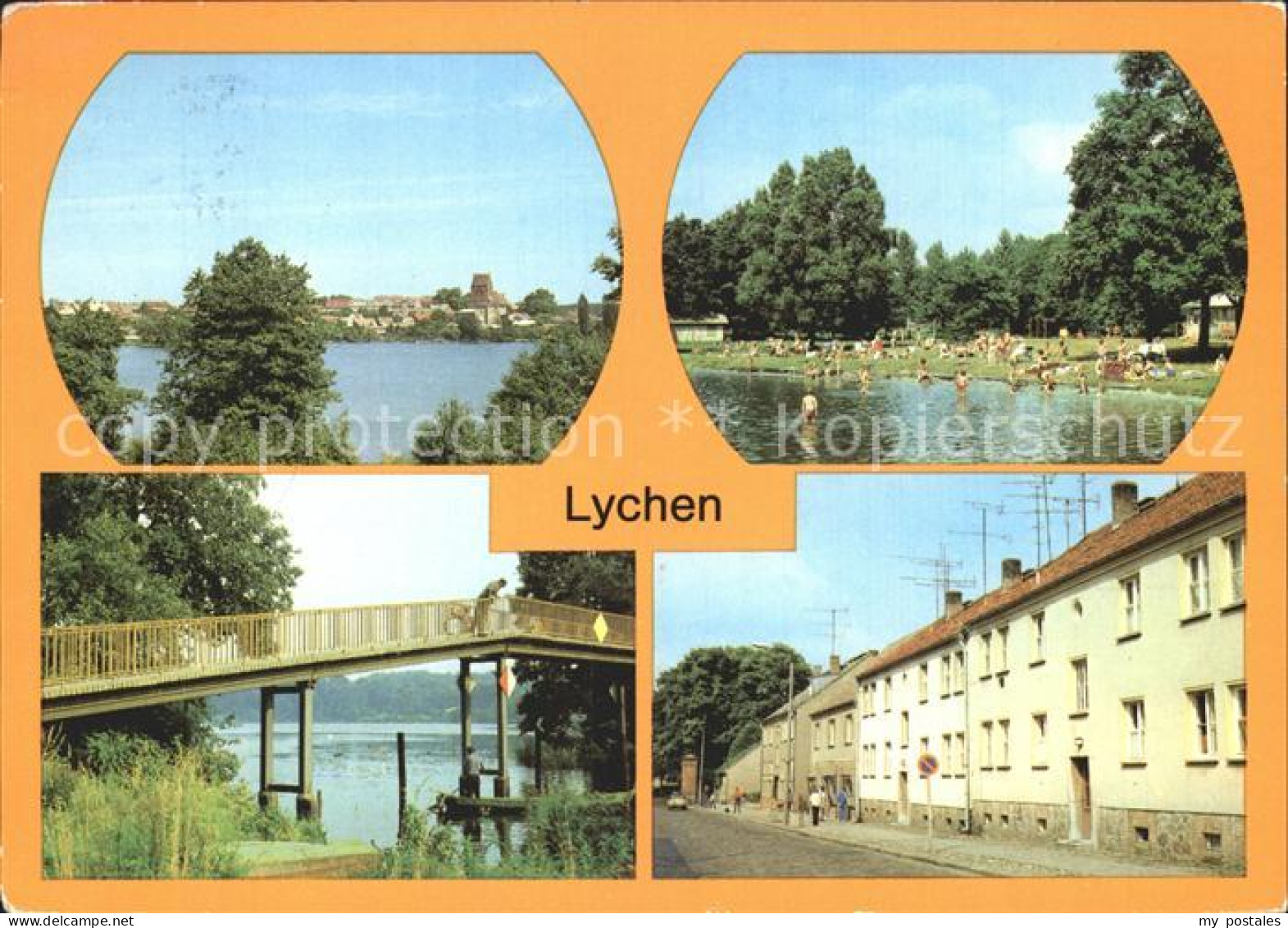 Lychen Fuessgaengerzone Fuerstenberger Strasse