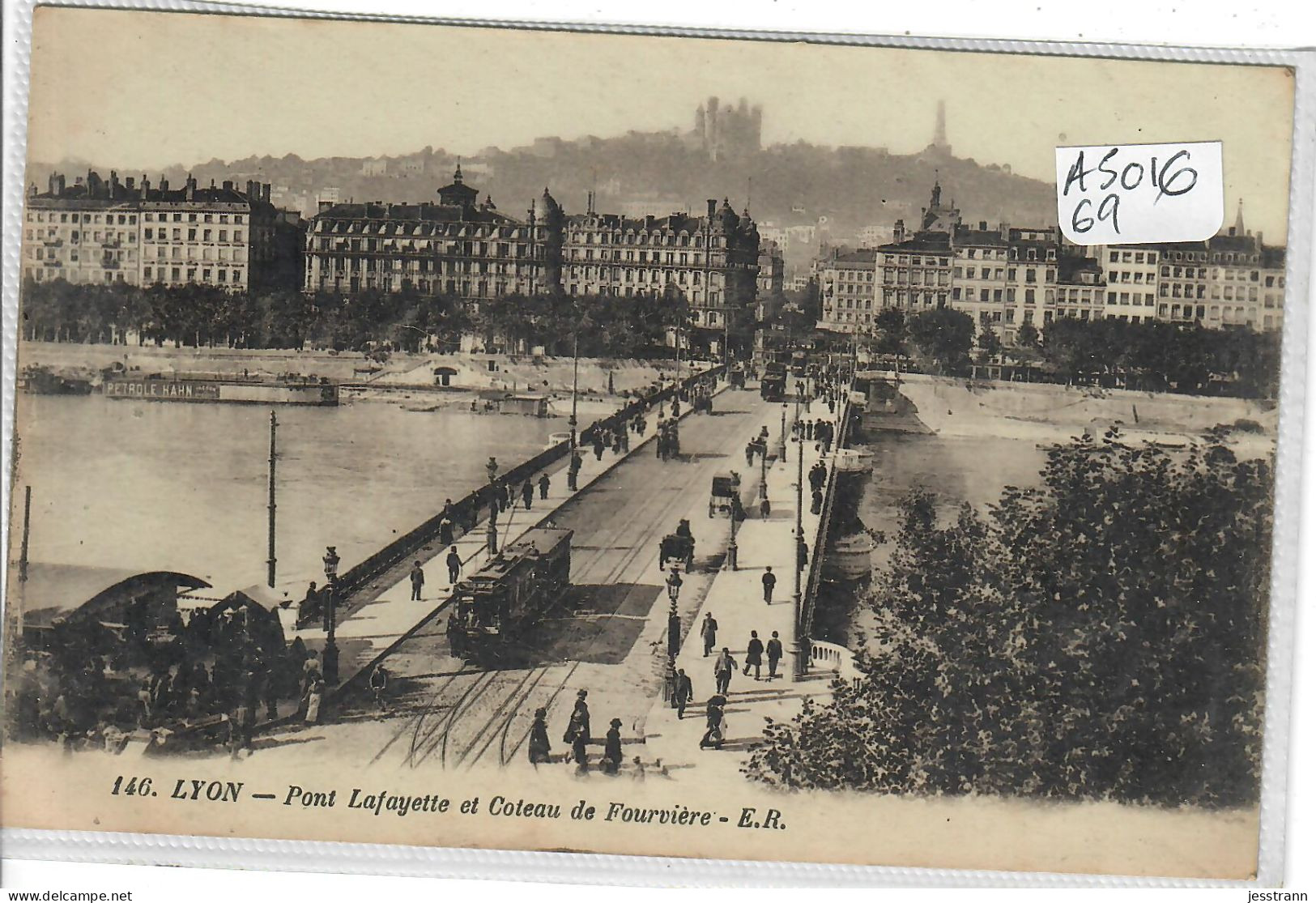 LYON 2- PONT LAFAYETTE ET COTEAU DE FOURVIERE