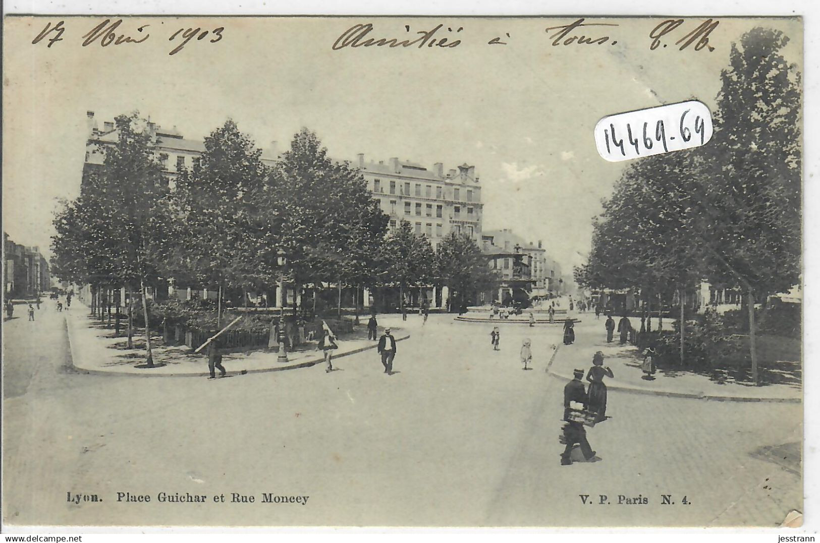 LYON 3- PLACE GUICHAR ET RUE MONCEY