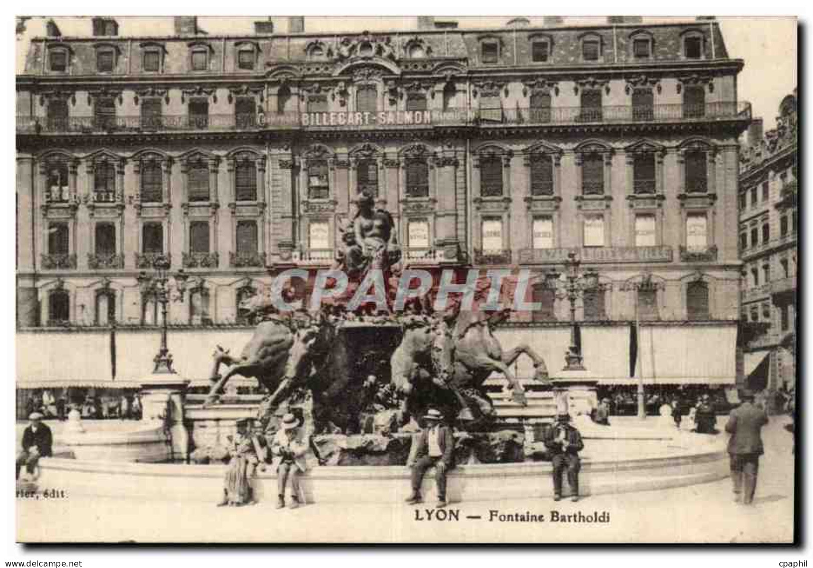 Lyon- Fontaine Bartholdi - CPA