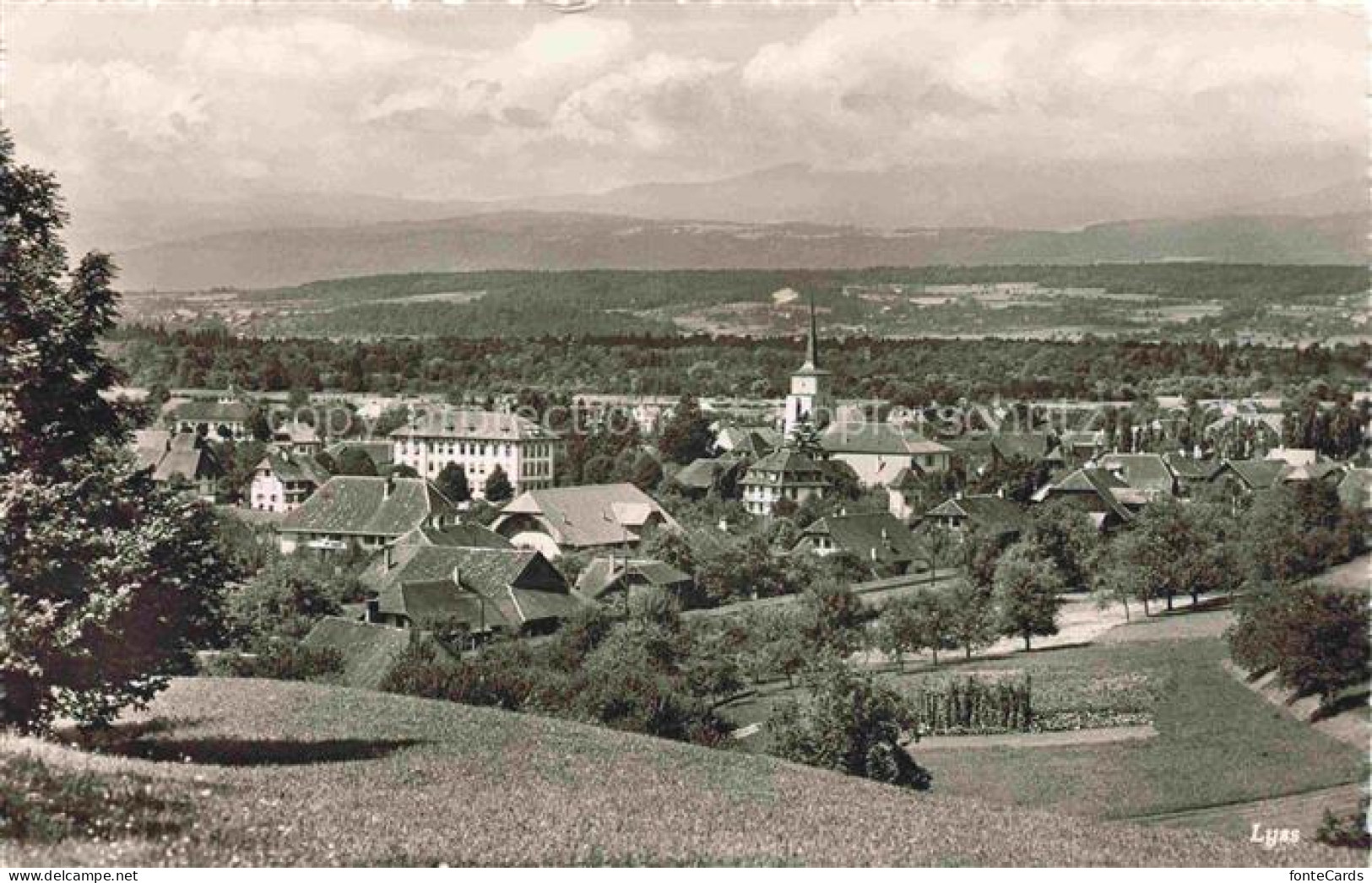 Lyss Aarberg BE Panorama