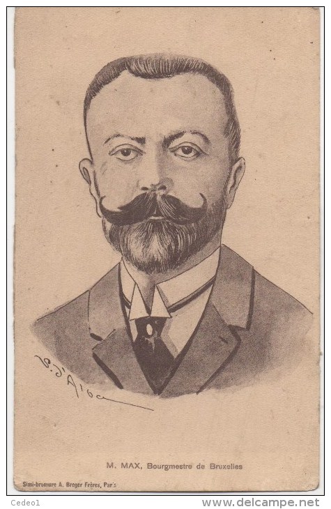 M.MAX  BOURGMESTRE DE BRUXELLES