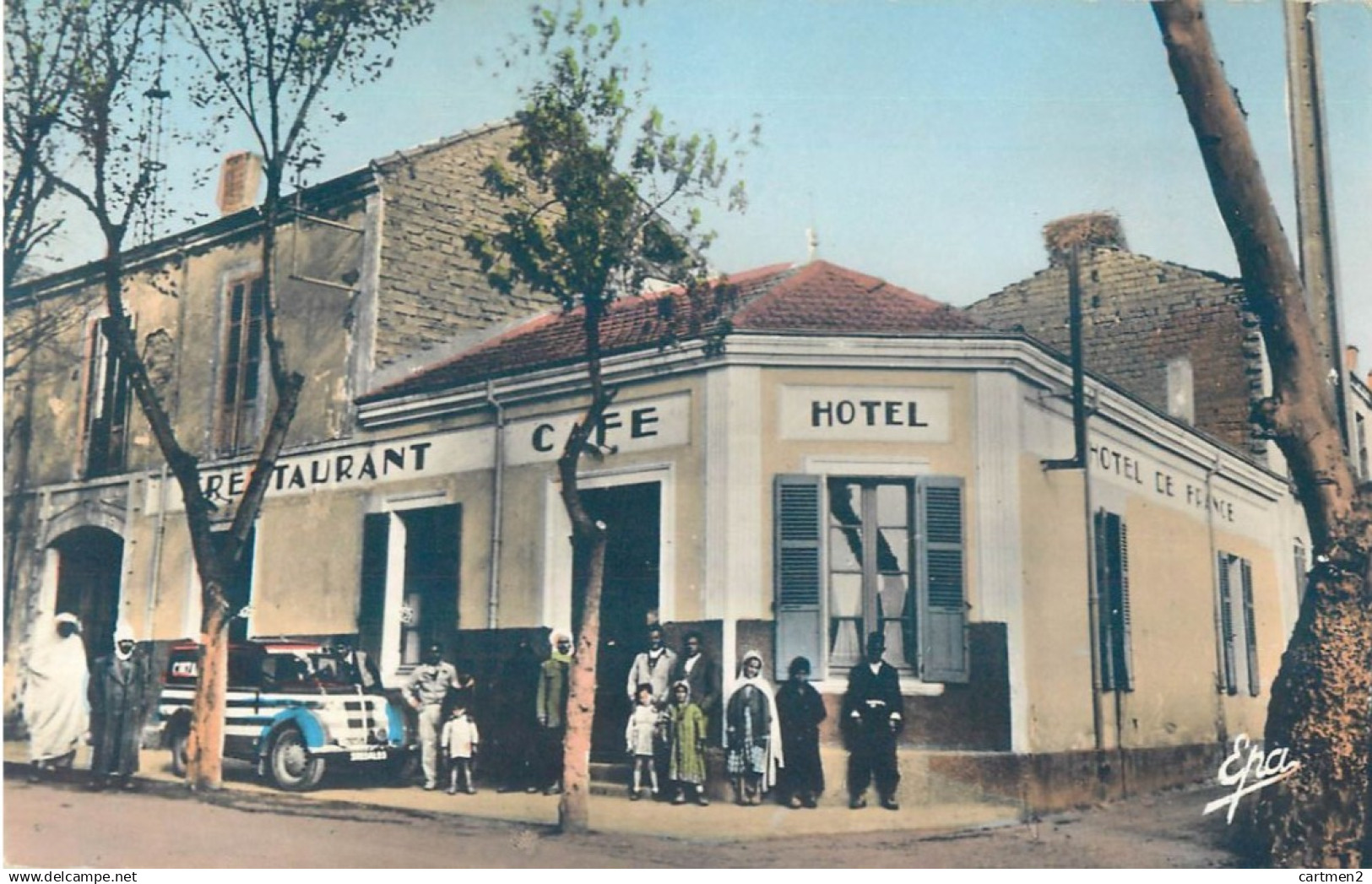 M'SILA L'HOTEL DE FRANCE RESTAURANT CAFE ALGERIE