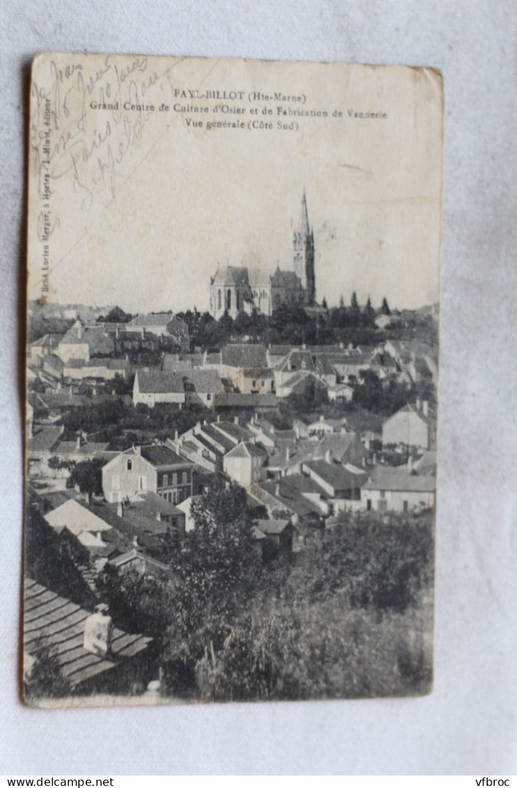 M135, Fayl Billot, grand centre de culture d'Oiser et de fabrication de vannerie, Haute Marne 52