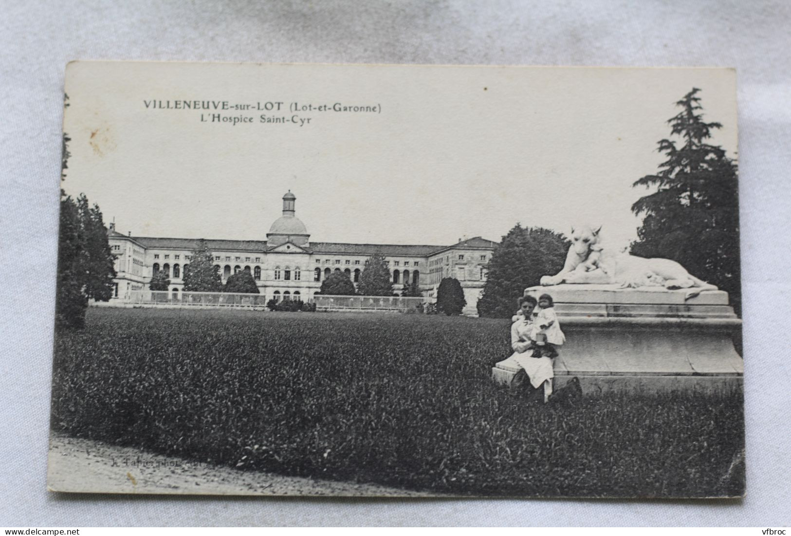 M169, Cpa 1905, Villeneuve sur Lot, l'hospice saint Cyr, Lot et Garonne 47