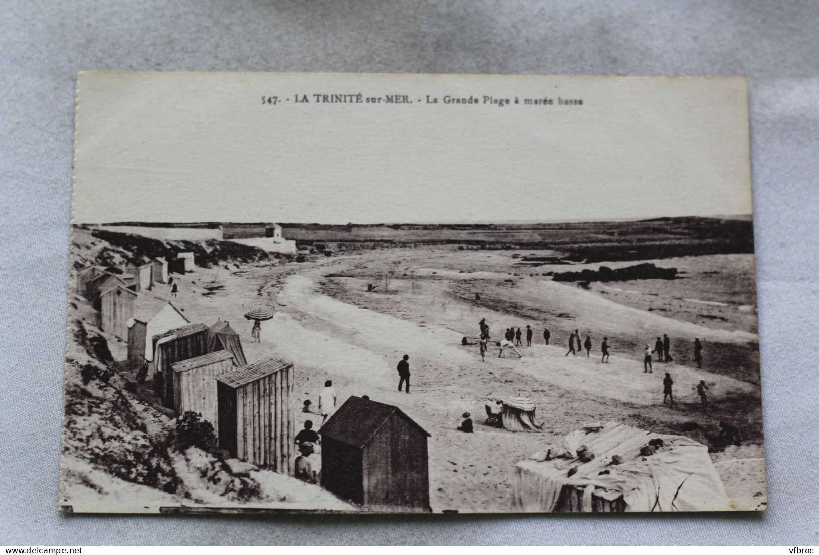 M200, la Trinité sur mer, la grande plage à marée basse, Morbihan 56