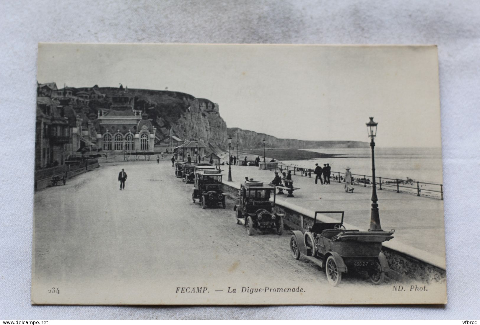 M322, Fécamp, la digue promenade, Seine Maritime 76