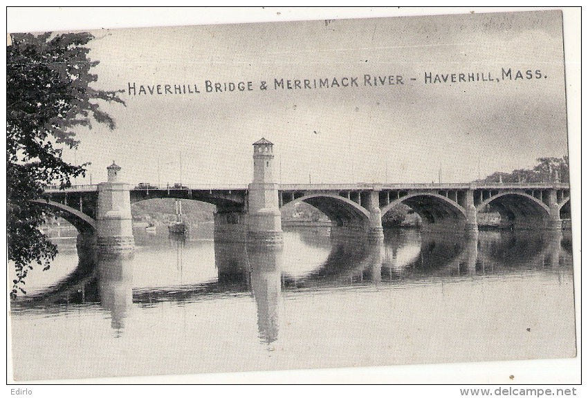 ----  MA  ----  merrimack river   Haverhill  Bridge - TB written