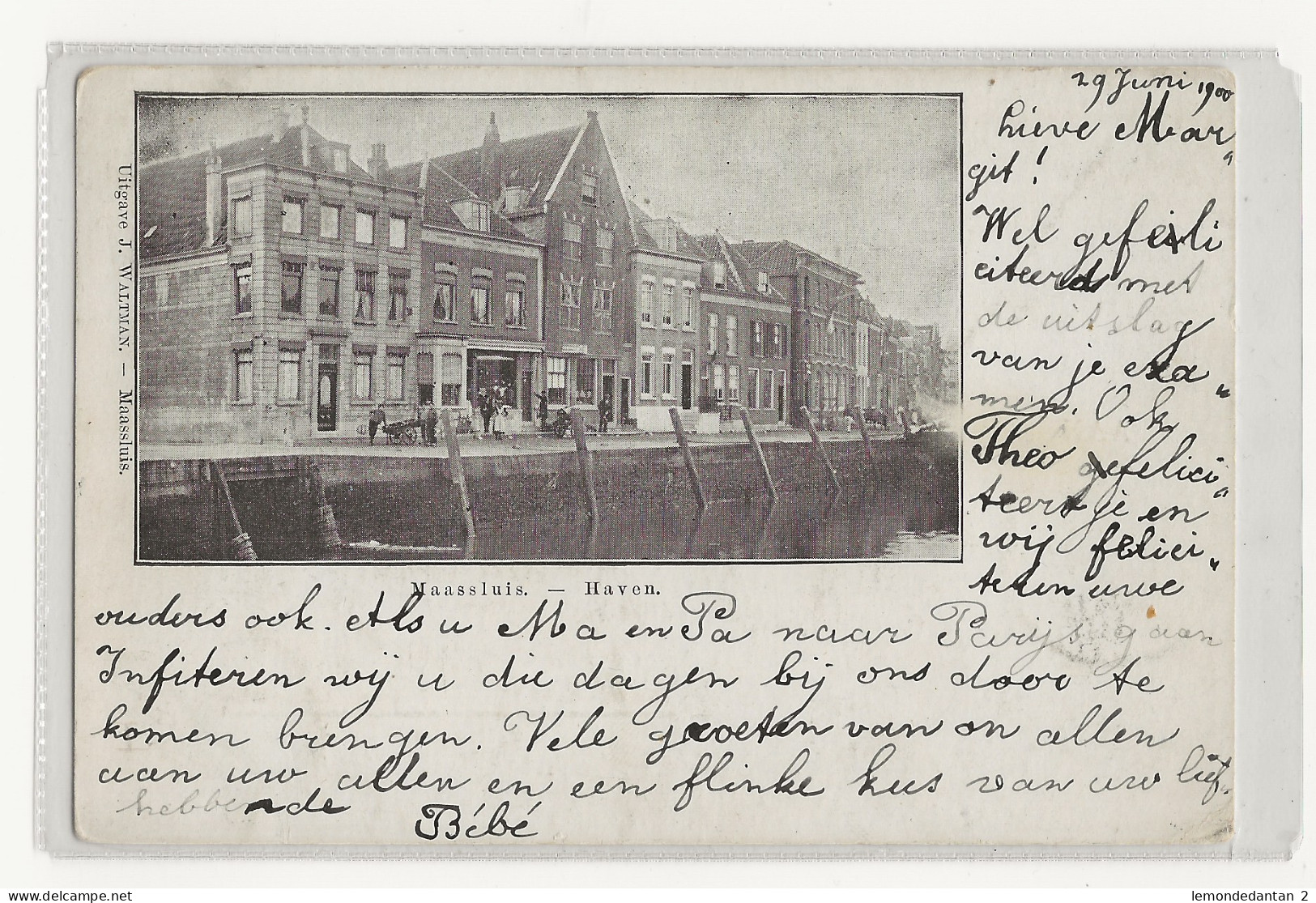 Maassluis. Haven.*