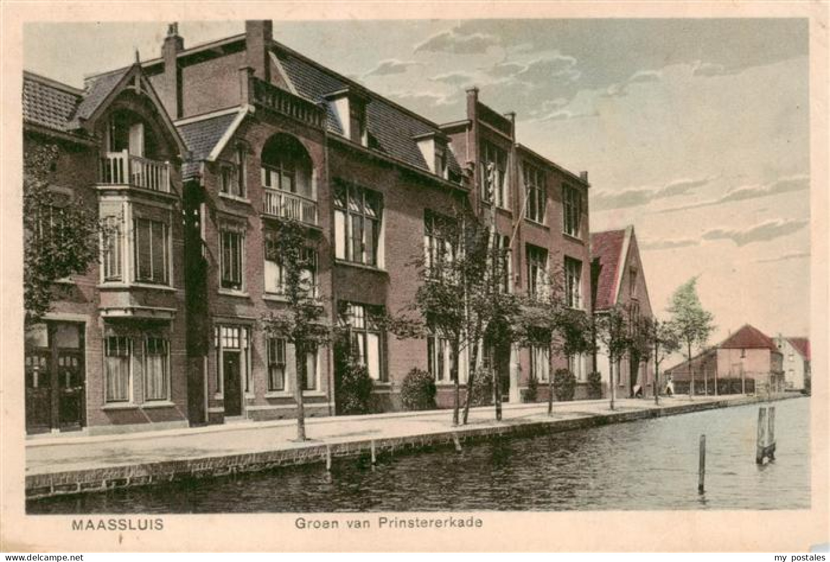 Maassluis NL Groen van Prinstererkade