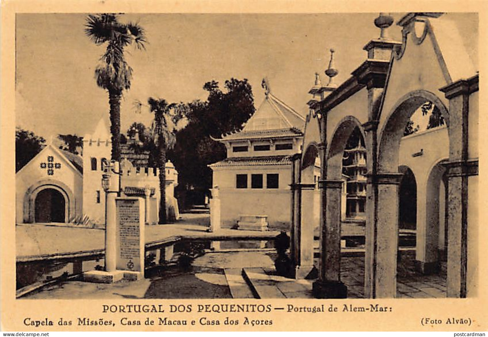 MACAO - House of Macau - Portugal dos Pequenitos - Theme park in Coimbra, Portugal